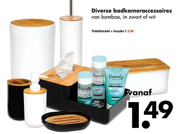 Promoties Toiletborstel + houder - Huismerk - Wibra - Geldig van 08/10/2018 tot 20/10/2018 bij Wibra
