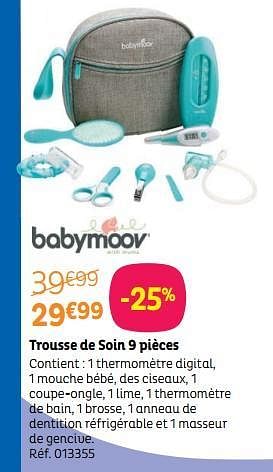 Promotion Toys R Us Trousse De Soin 9 Pieces Babymoov Bebe Et Grossesse Valide Jusqua 4 Promobutler