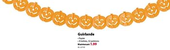 Promotions Guirlande - Produit maison - Gamma - Valide de 10/10/2018 à 22/10/2018 chez Gamma
