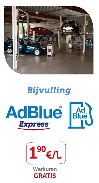 Promoties Bijvulling - Huismerk - Auto 5  - Geldig van 16/10/2018 tot 11/11/2018 bij Auto 5