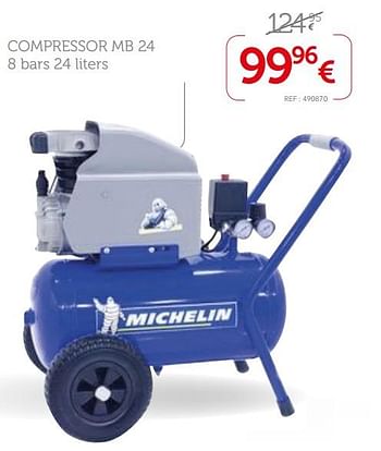 Promoties Compressor mb 24 - Michelin - Geldig van 16/10/2018 tot 11/11/2018 bij Auto 5