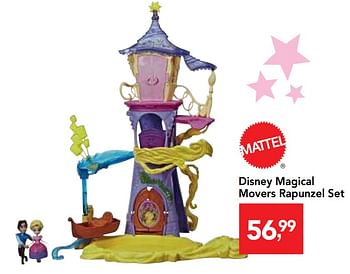 Promoties Disney magical movers rapunzel set - Mattel - Geldig van 10/10/2018 tot 08/12/2018 bij Makro
