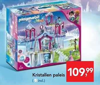 Promoties Kristallen paleis - Playmobil - Geldig van 10/10/2018 tot 08/12/2018 bij Makro