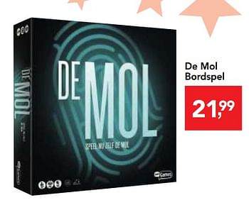 Promoties De mol bordspel - Just Games - Geldig van 10/10/2018 tot 08/12/2018 bij Makro