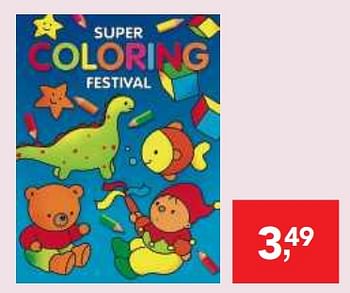 Promoties Super coloring festival - Huismerk - Makro - Geldig van 10/10/2018 tot 08/12/2018 bij Makro