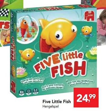 Promoties Five little fish - Jumbo - Geldig van 10/10/2018 tot 08/12/2018 bij Makro