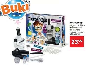 Promoties Microscoop - Buki France - Geldig van 10/10/2018 tot 08/12/2018 bij Makro