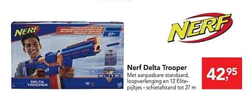 Promoties Nerf delta trooper - Nerf - Geldig van 10/10/2018 tot 08/12/2018 bij Makro