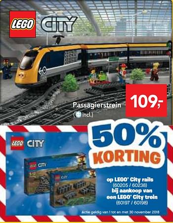 Promotions Passagierstrein - Lego - Valide de 10/10/2018 à 08/12/2018 chez Makro