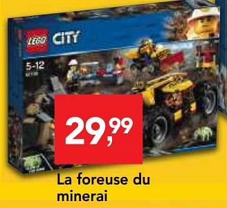 Promotions La foreuse du minerai - Lego - Valide de 10/10/2018 à 08/12/2018 chez Makro