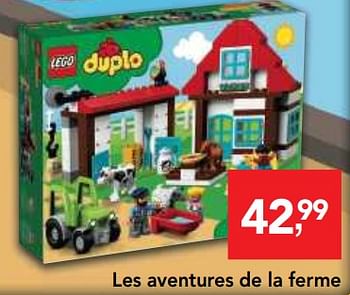 Promoties Les aventures de la ferme - Lego - Geldig van 10/10/2018 tot 08/12/2018 bij Makro