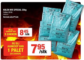 Promoties Kolen mix special - Huismerk - HandyHome - Geldig van 04/10/2018 tot 21/10/2018 bij HandyHome