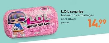 Promoties L.o.l surprise - Lol Suprise - Geldig van 10/10/2018 tot 16/10/2018 bij Blokker