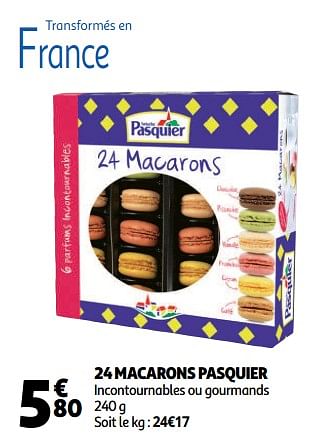Promotions 24 macarons pasquier - Brioche pasquier - Valide de 10/10/2018 à 16/10/2018 chez Auchan Ronq