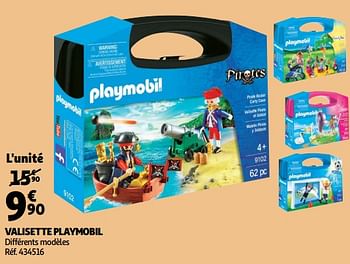 Promotions Valisette playmobil - Playmobil - Valide de 10/10/2018 à 16/10/2018 chez Auchan Ronq