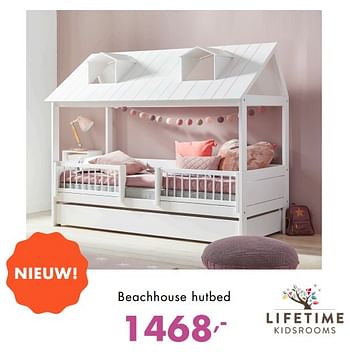 Promoties Beachhouse hutbed - Lifetime Kidsrooms - Geldig van 03/10/2018 tot 24/10/2018 bij Baby & Tiener Megastore