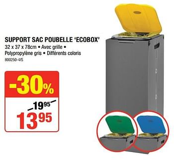 Promotions Support sac poubelle `ecobox` - Produit Maison - HandyHome - Valide de 04/10/2018 à 21/10/2018 chez HandyHome