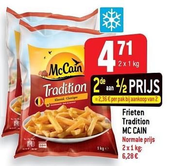 Promoties Frieten tradition mc cain - Mc Cain - Geldig van 17/10/2018 tot 23/10/2018 bij Smatch