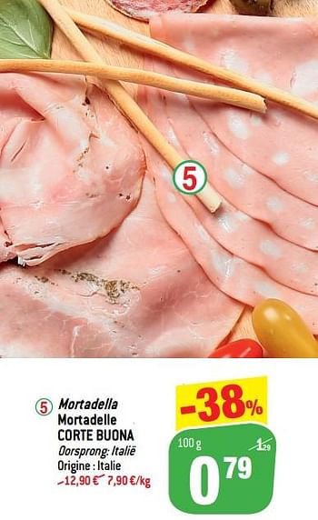 Promoties Mortadella mortadelle - Corte Buona - Geldig van 17/10/2018 tot 23/10/2018 bij Match