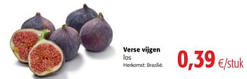 Promoties Verse vijgen - Huismerk - Colruyt - Geldig van 10/10/2018 tot 23/10/2018 bij Colruyt