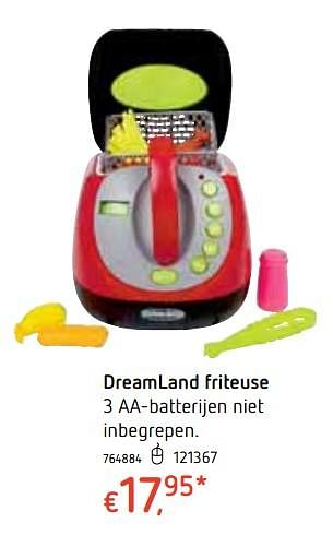 Promoties Dreamland friteuse - Huismerk - Dreamland - Geldig van 18/10/2018 tot 06/12/2018 bij Dreamland