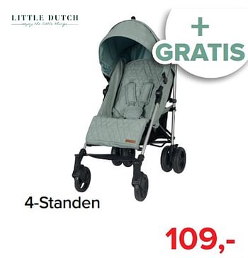 Promotions 4-standen - Little Dutch - Valide de 01/10/2018 à 28/10/2018 chez Baby-Dump