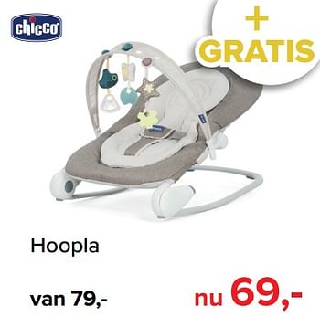 Promoties Hoopla - Chicco - Geldig van 01/10/2018 tot 28/10/2018 bij Baby-Dump