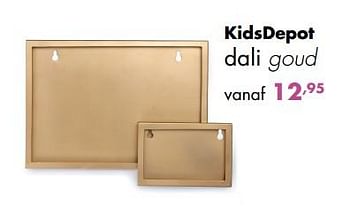 Promoties Kidsdepot dali goud - KidsDepot  - Geldig van 07/10/2018 tot 27/10/2018 bij Baby & Tiener Megastore