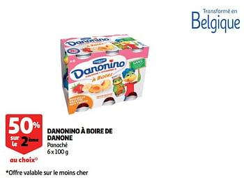 Promotions Danonino à boire de danone - Danone - Valide de 10/10/2018 à 30/10/2018 chez Auchan Ronq