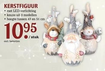 Promoties Kerstfiguur - Huismerk - Van Cranenbroek - Geldig van 08/10/2018 tot 28/10/2018 bij Van Cranenbroek
