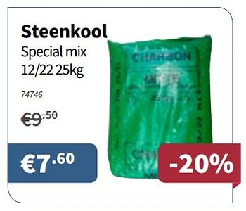 Promoties Steenkool - Huismerk - Cevo - Geldig van 11/10/2018 tot 24/10/2018 bij Cevo Market