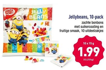 Promoties Jellybeans - Zagazoe - Geldig van 15/10/2018 tot 20/10/2018 bij Aldi