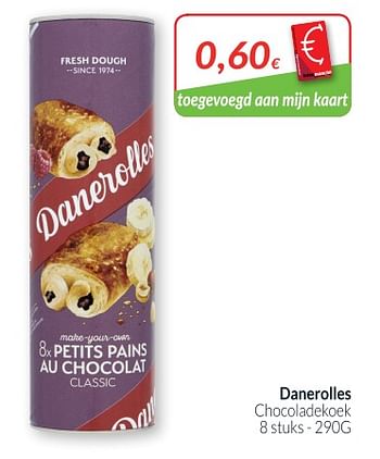 Promoties Chocoladekoek - Danerolles - Geldig van 01/10/2018 tot 31/10/2018 bij Intermarche
