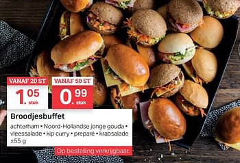 Promoties Broodjesbuffet - Huismerk - Buurtslagers - Geldig van 12/10/2018 tot 08/11/2018 bij Buurtslagers