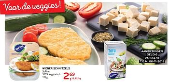 Promoties Wiener schnitzels - SO FINE - Geldig van 31/10/2018 tot 06/11/2018 bij Alvo