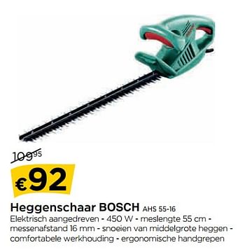 Promoties Heggenschaar bosch - Bosch - Geldig van 03/10/2018 tot 31/10/2018 bij Molecule