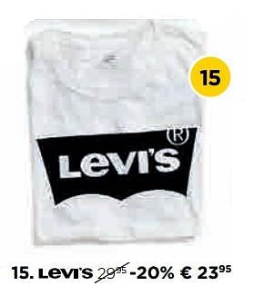 Promotions T-shirt - Levi's - Valide de 03/10/2018 à 31/10/2018 chez Molecule