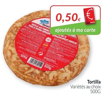 Promotions Tortilla - Uprena - Valide de 01/10/2018 à 31/10/2018 chez Intermarche