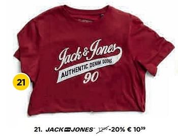 Promotions T-shirt - Jack & Jones - Valide de 03/10/2018 à 31/10/2018 chez Molecule