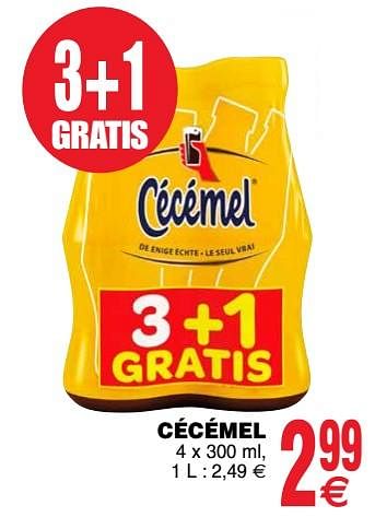 Promoties Cécémel - Cecemel - Geldig van 16/10/2018 tot 22/10/2018 bij Cora