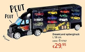 Promoties Dreamland opbergtruck - Huismerk - Dreamland - Geldig van 18/10/2018 tot 06/12/2018 bij Dreamland