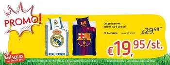 Promotions Dekbedovertrek katoen fc barcelona - FC Barcelona - Valide de 18/10/2018 à 06/12/2018 chez Dreamland