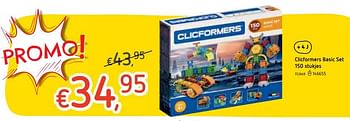 Promoties Clicformers basic set - Clicformers - Geldig van 18/10/2018 tot 06/12/2018 bij Dreamland