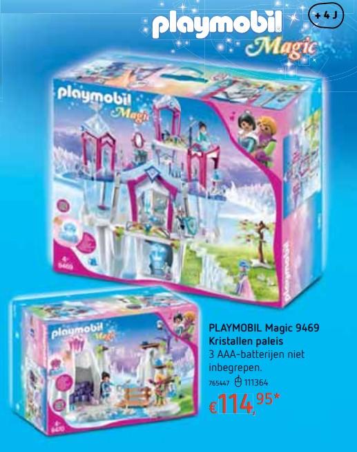 Promotions Playmobil magic 9469 kristallen paleis - Playmobil - Valide de 18/10/2018 à 06/12/2018 chez Dreamland