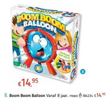 Promotions Boom boom balloon - Identity Games - Valide de 18/10/2018 à 06/12/2018 chez Dreamland