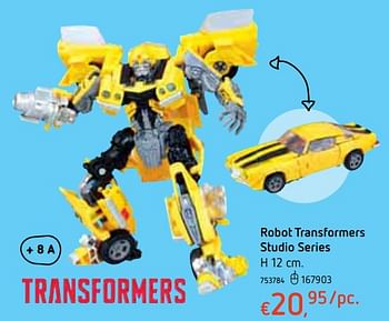 Promotions Robot transformers studio series - Transformers - Valide de 18/10/2018 à 06/12/2018 chez Dreamland