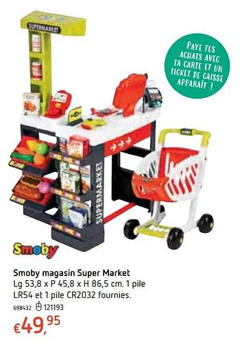 Promotions Smoby magasin super market - Smoby - Valide de 18/10/2018 à 06/12/2018 chez Dreamland
