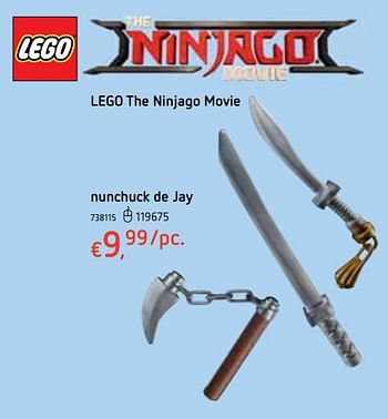 Promotions Lego the ninjago movie nunchuck de jay - Lego - Valide de 18/10/2018 à 06/12/2018 chez Dreamland