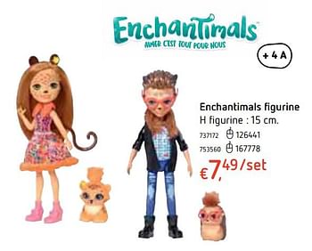 Promotions Enchantimals figurine - Enchantimals  - Valide de 18/10/2018 à 06/12/2018 chez Dreamland