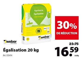 Promotions Égalisation - Weber - Valide de 24/10/2018 à 30/10/2018 chez Gamma